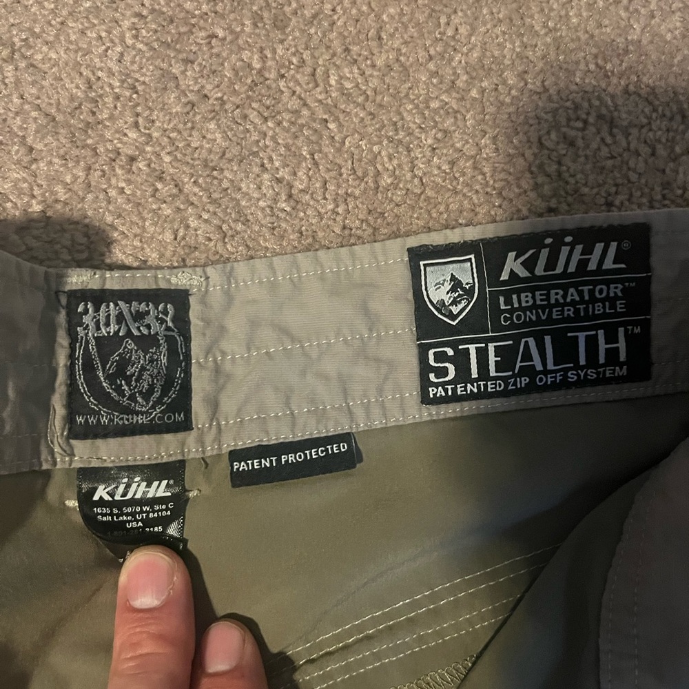 Men’s Kuhl stealth pants